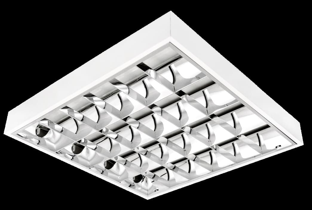 Осветително тяло за LED пури T8 60x60см / 4 броя x 60см