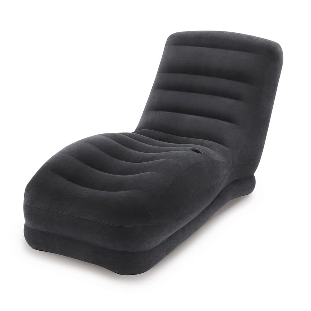 Надуваем шензлонг INTEX MEGA LOUNGE 86cm x 1.70m x 94cm  68595NP