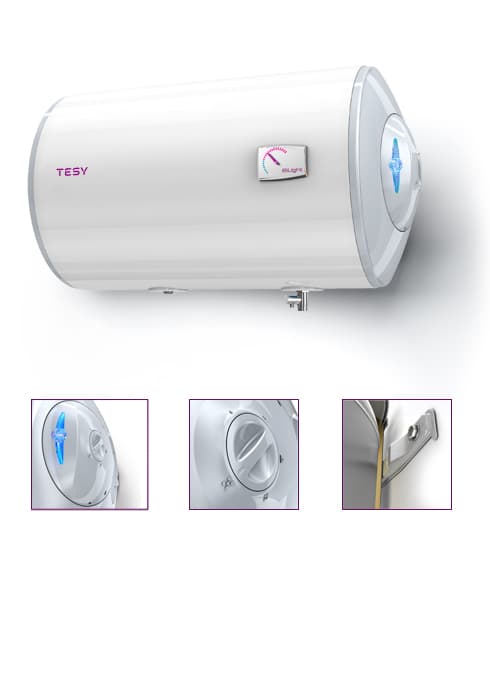 Хоризонтален бойлер Tesy GCH 804430 B12 TSR 82л / 3000W