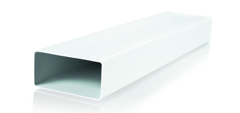 PVC въздуховод 5015 плосък 55х110/1.5м