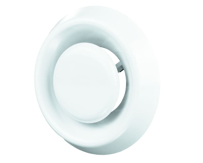 Дифузьор Vents 125VR ABS / ø125 мм