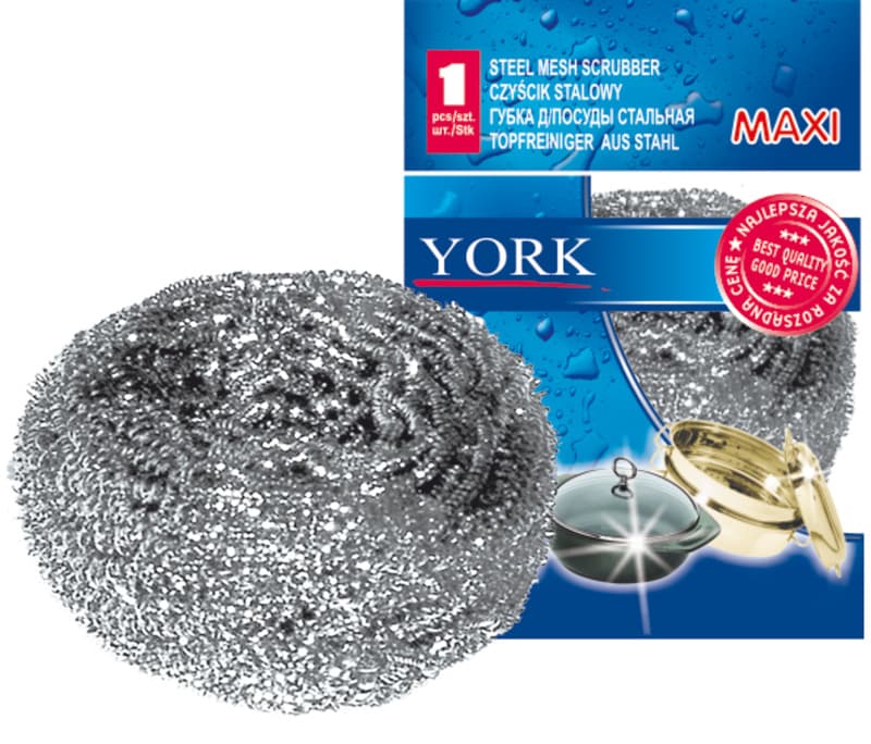 Стоманено телче за миене на съдове York 