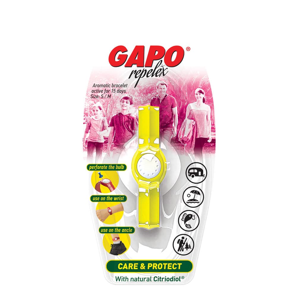 Ароматна гривна против комари Gapo S/M