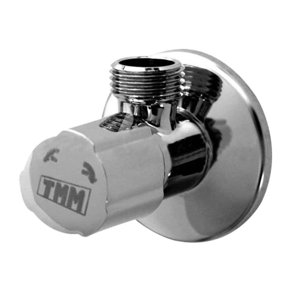 Керамичен ъглов кран 1/2'' * 1/2'' Тукай