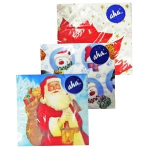Коледни салфетки 33х33см / 20 броя