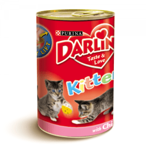 Консерва за котенца DARLING KITTEN с пиле 400 гр.