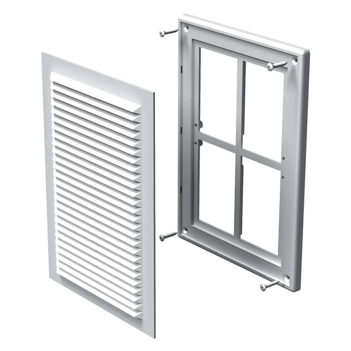Решетка Vents MV 125S / 182х251 мм