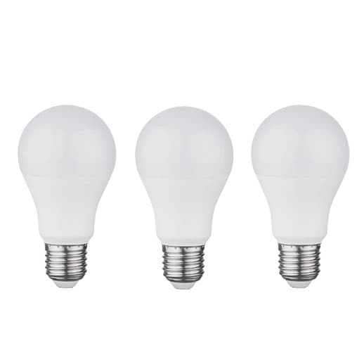 LED крушка Optonica A60 E27 9W 6000K / 3 броя
