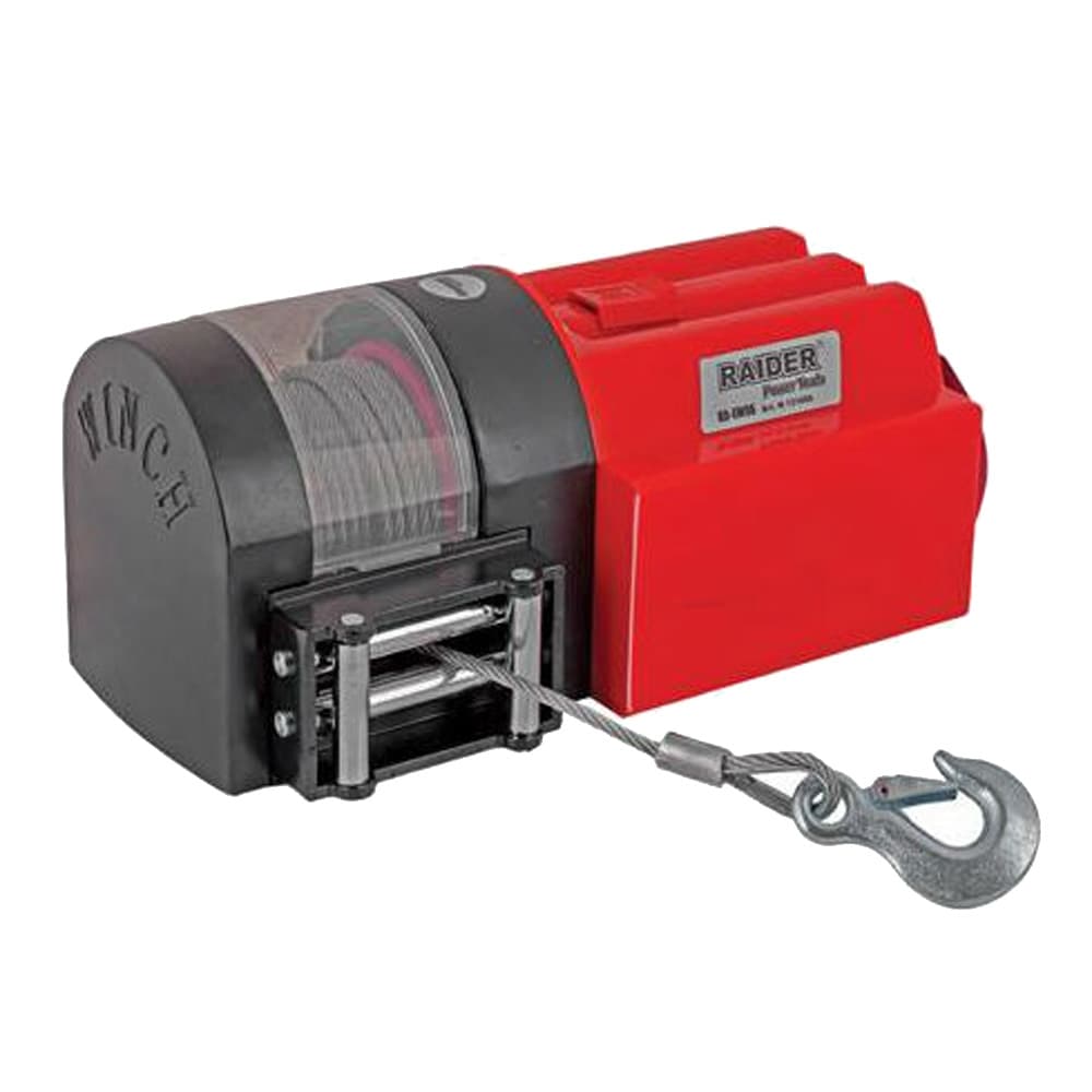 Автолебедка Raider RD-EW06 / 12V / 1580кг / с въже 15м
