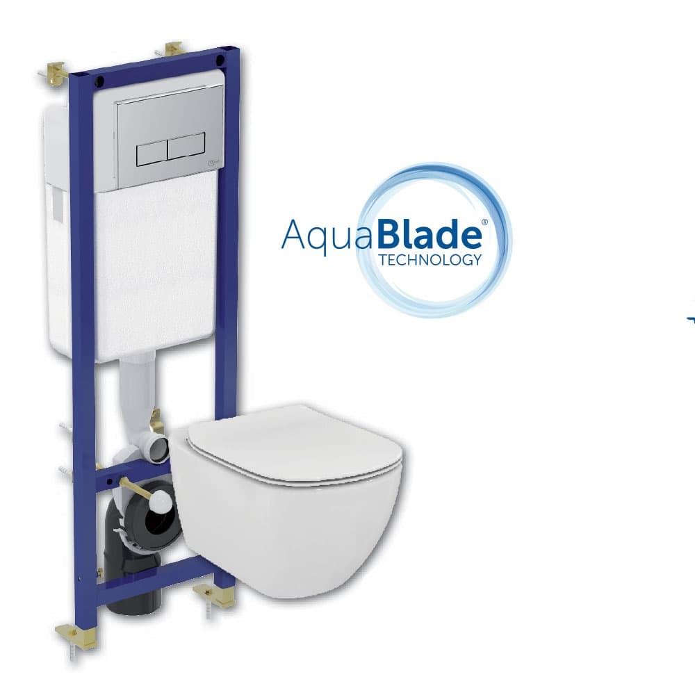Комплект AQUABLADE Tesi 4  части с ултра тънка седалка