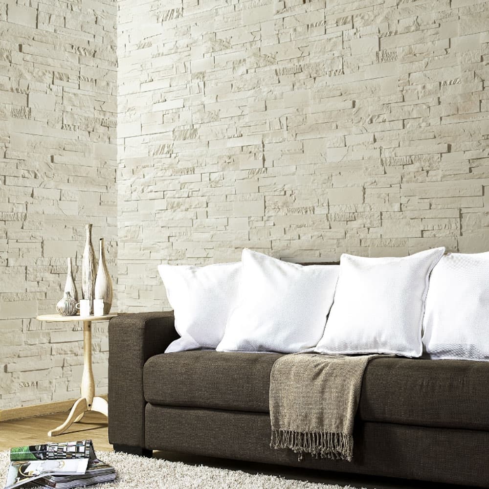 Декоративна стенна облицовка Modulo Vista Ivory 38х17см