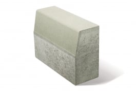 Магистрален бордюр сив 180х350х500 мм