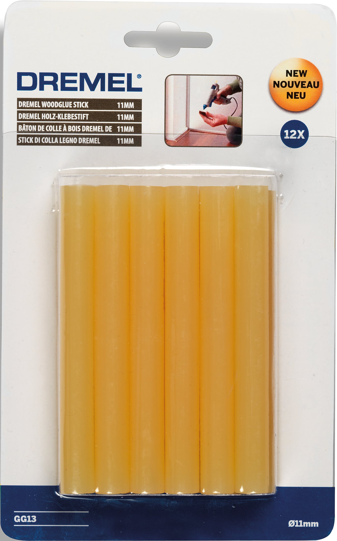 Комплект лепилни пръчки Dremel Bosch 11мм 12 броя