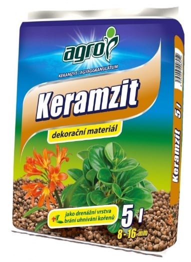 Декоративни глинени камъчета Керамзит 8-16 мм / 5L