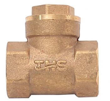 Възвратна клапа тип суинг с месингова клапа 1/2" THS Thermostyle