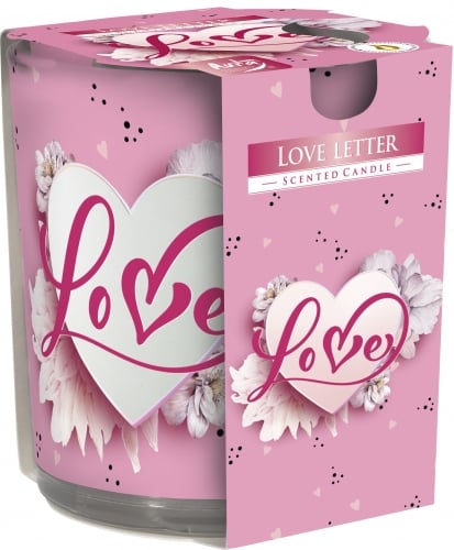 Свещ в чаша Любовно писмо