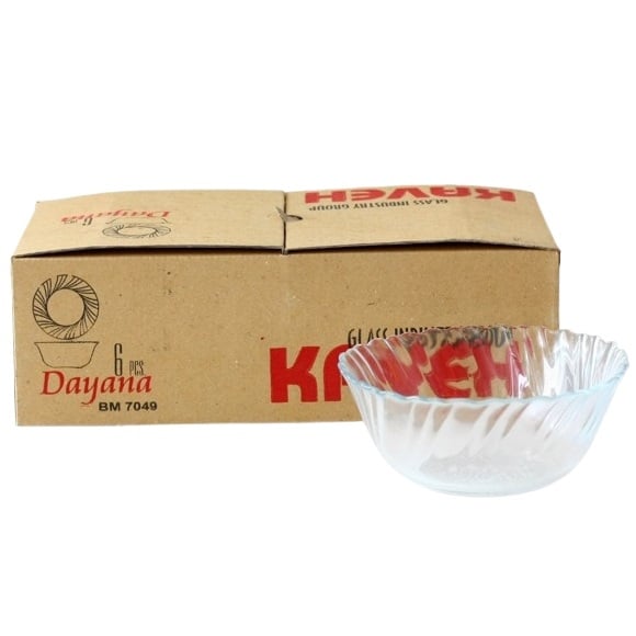 Стъклени купи Диана 6 бр.