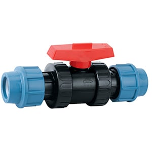Полиетиленов сферичен кран ф25
