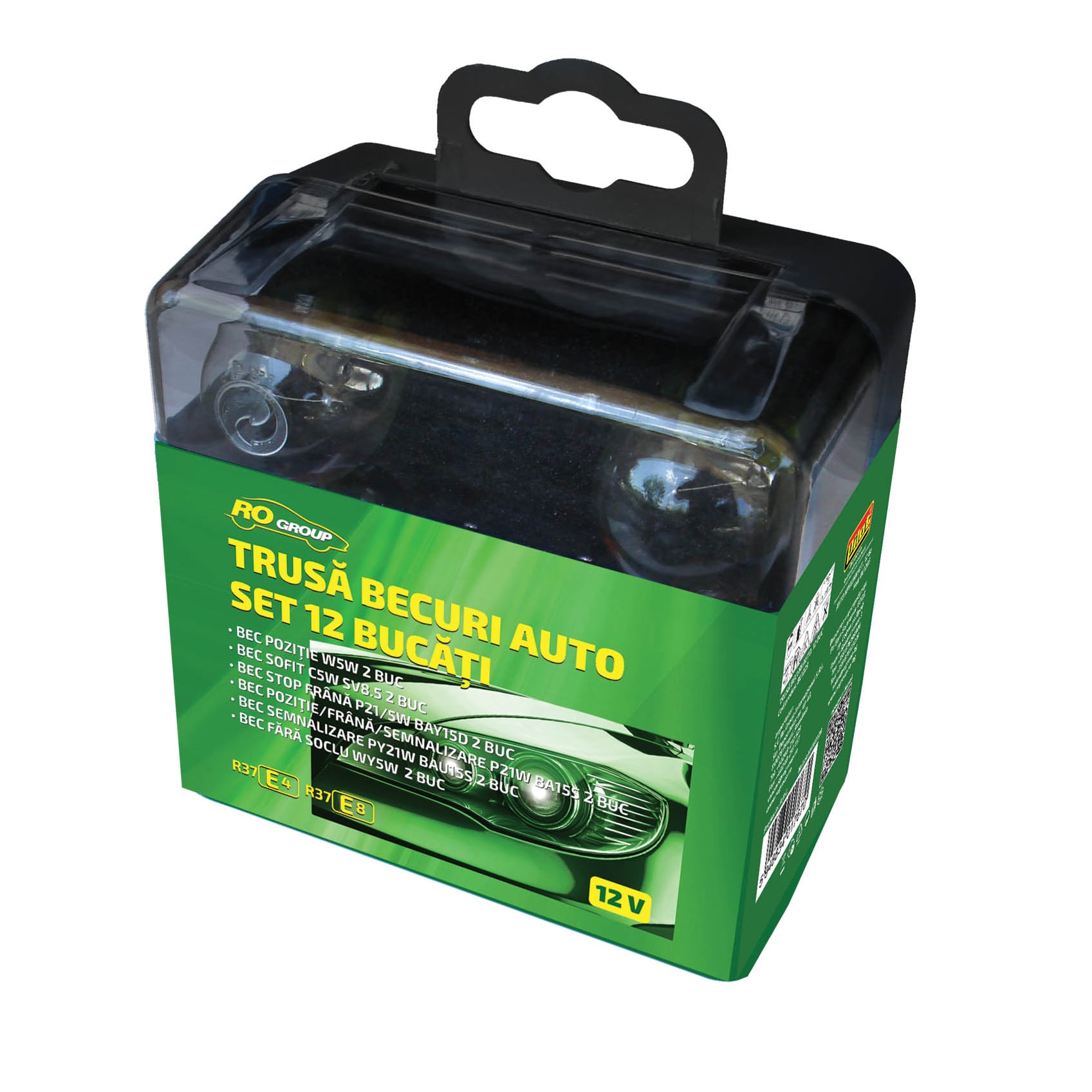 Комплект резервни крушки за габарити 12 броя