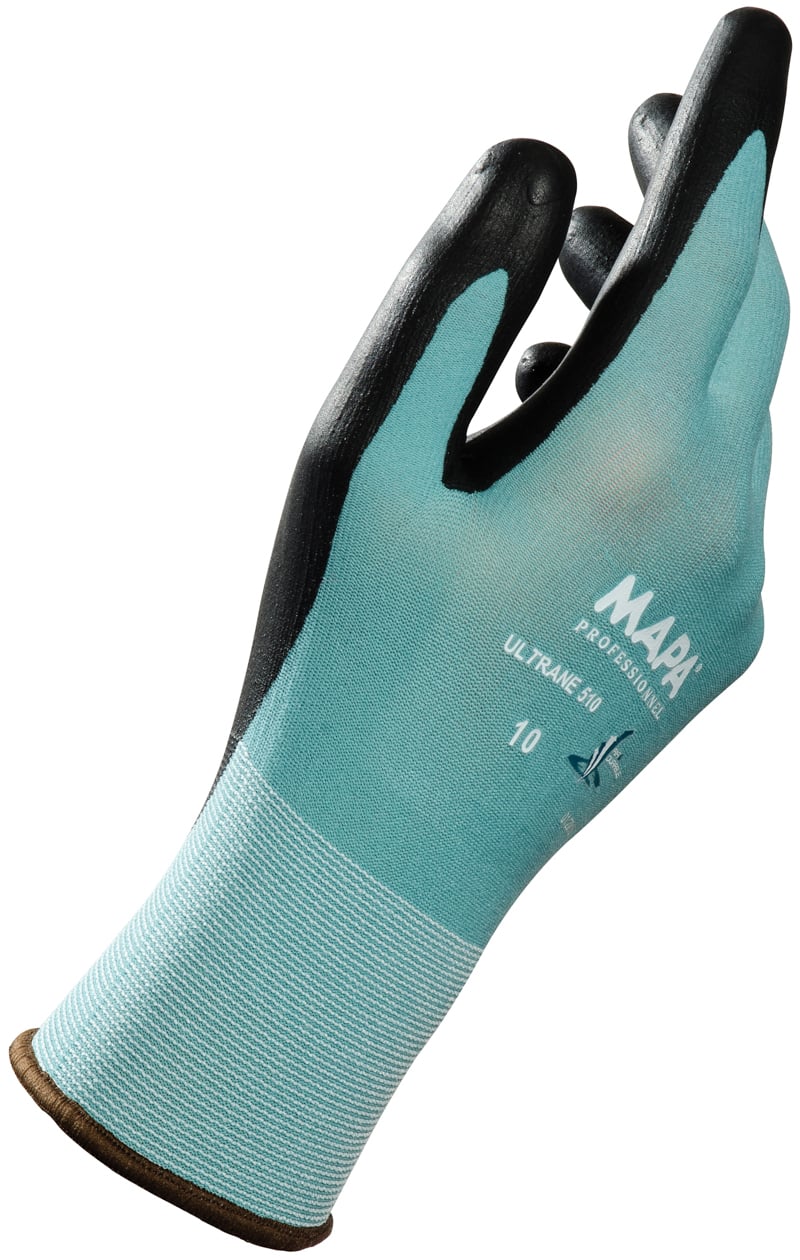 Работни ръкавици текстил / полимер Mapa Ultrane 510 размер 10