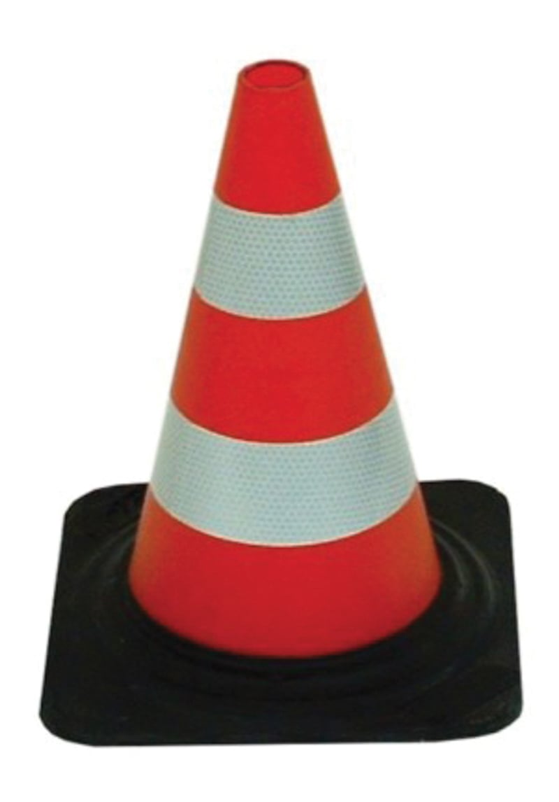 Гумен сигнален конус Cone 790002 / 30см