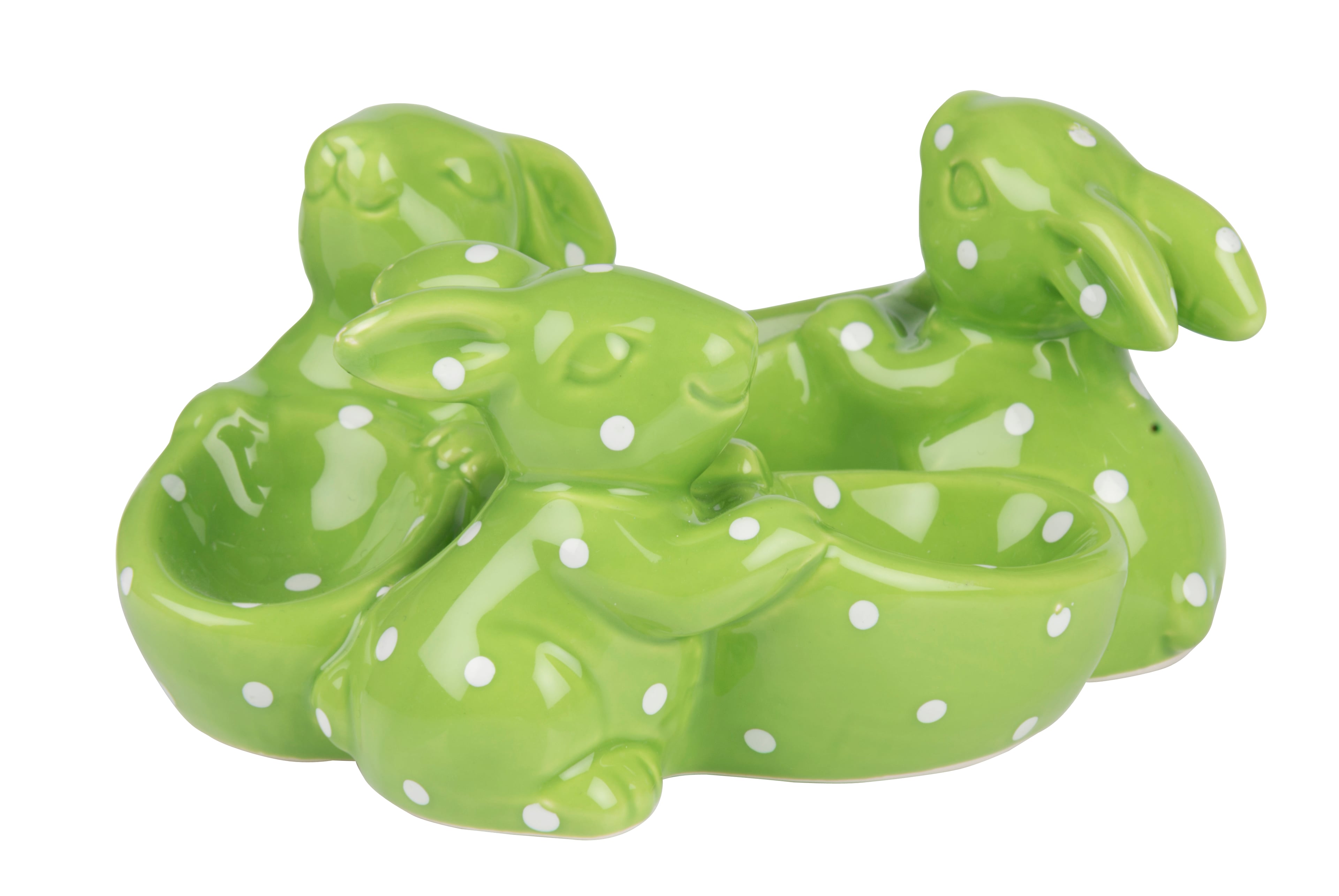 Поставка за яйца заек / Зелена