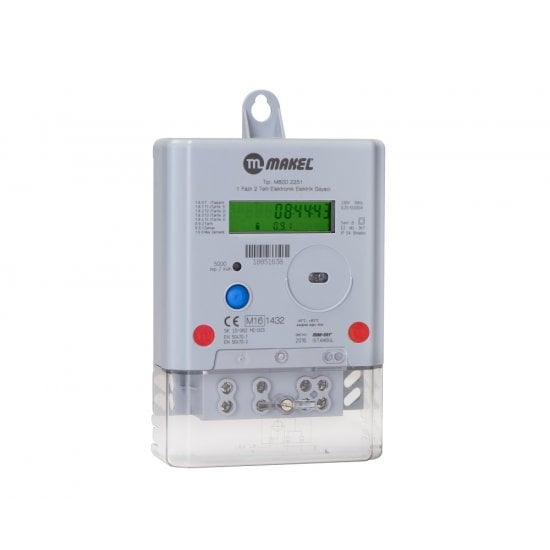 Монофазен електромер 5(100)A контролен M600.2251