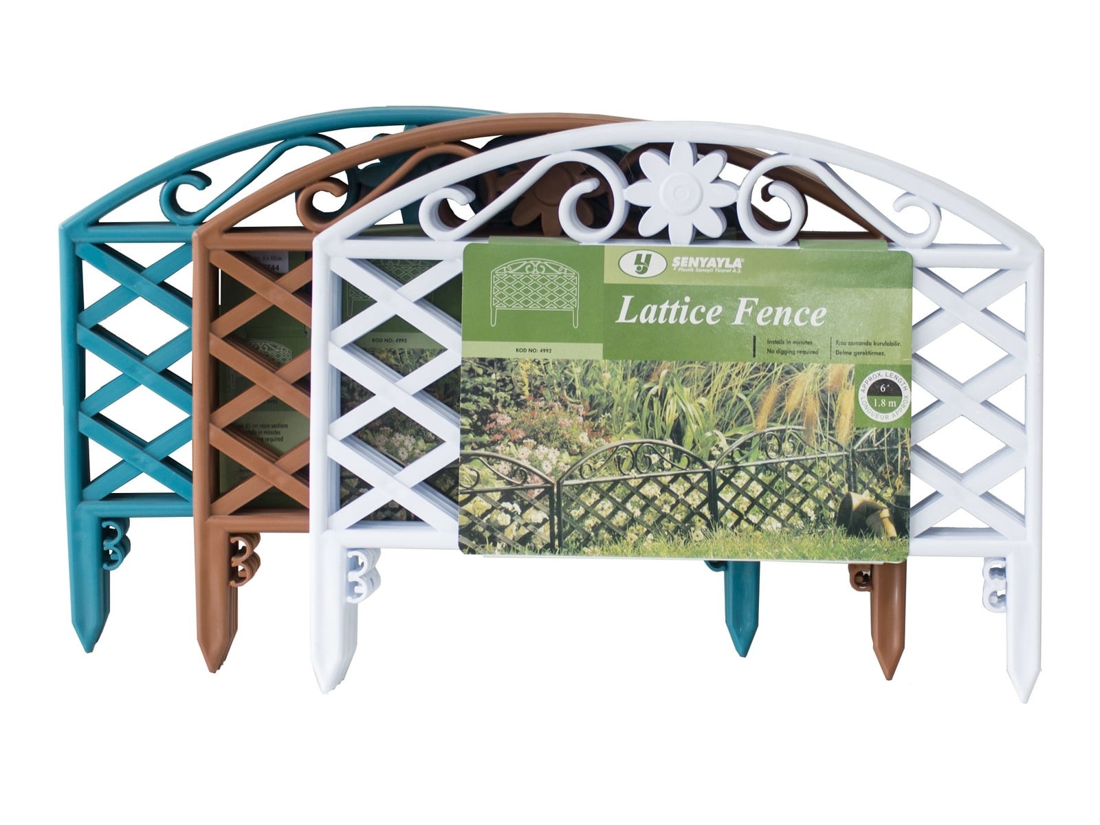 Декоративна ограда 30 х 45 см / 4 броя