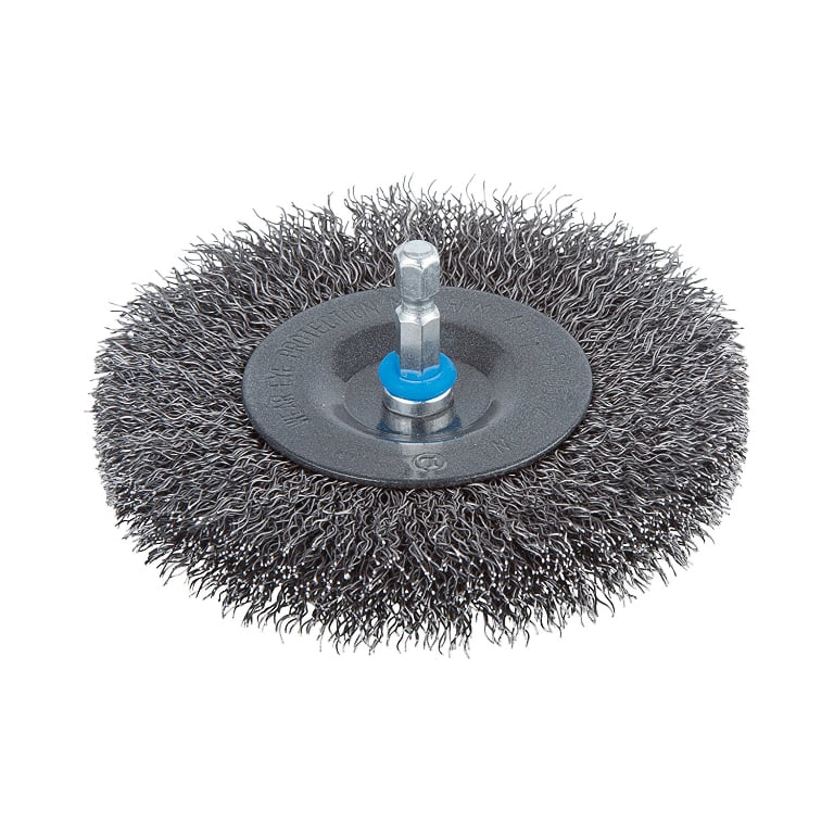 Телена четка за бормашина Wolfcraft дискова 75x16мм