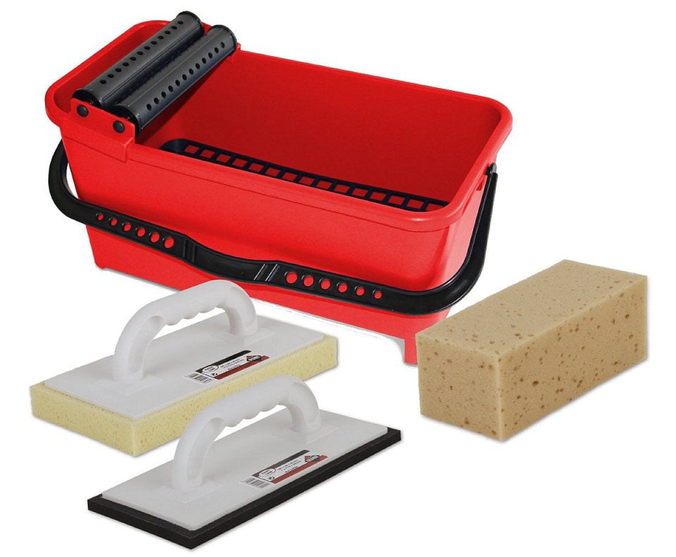 Кофа за фугиране в комплект с аксесоари Rubi Kit Rubiclean