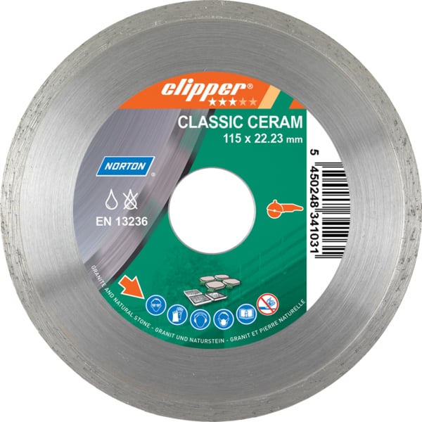 Диамантен диск Norton Класик Керам ø125х22.23мм