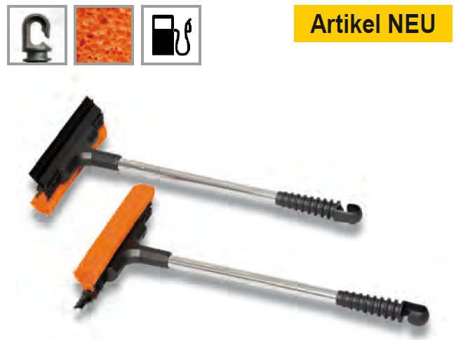 Стъкломиячка тип сюнгер + дълга дръжка / 20х42см