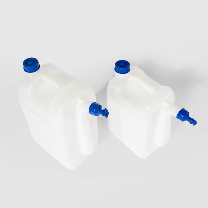 Пластмасова туба с две капачки Sterk 20 литра