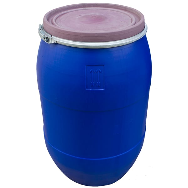 Бидон с обръч 120л