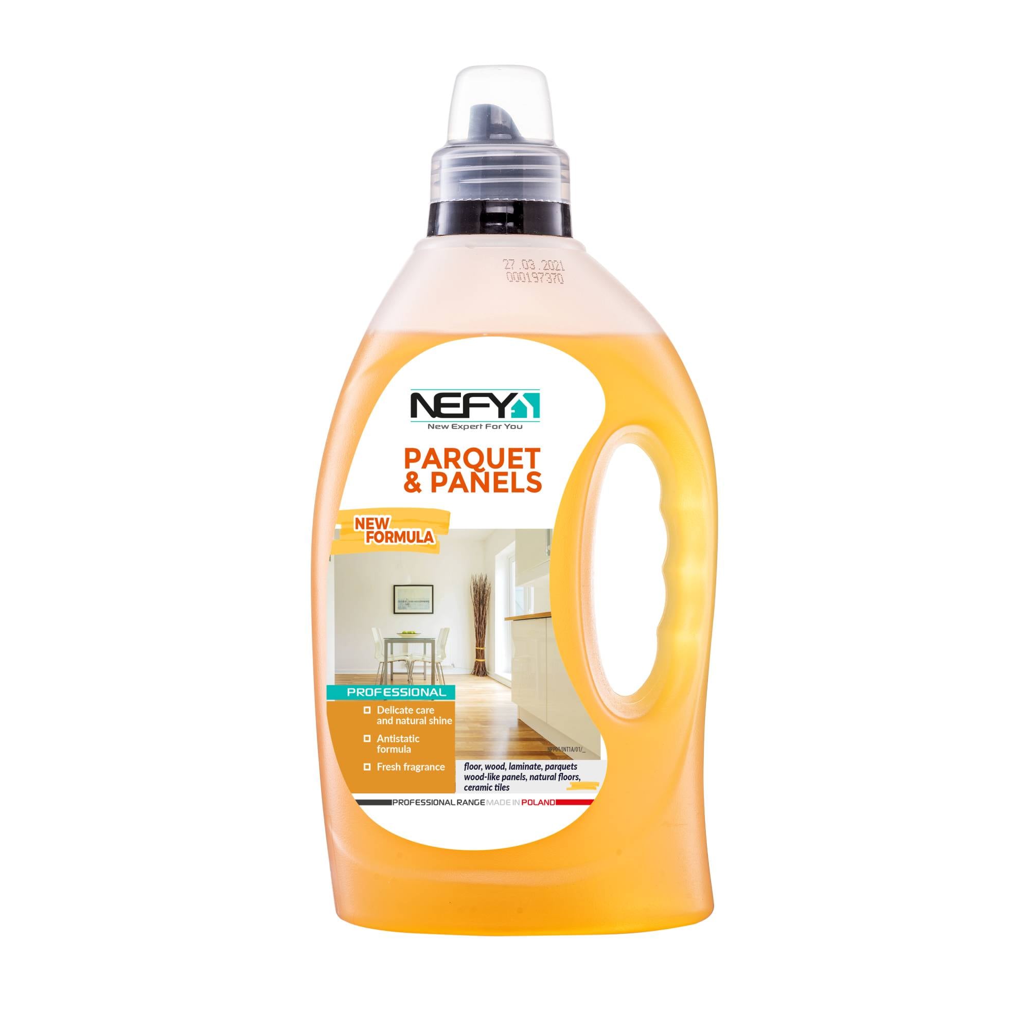 Почистващ препарат за паркет и ламинат Nefy 1л