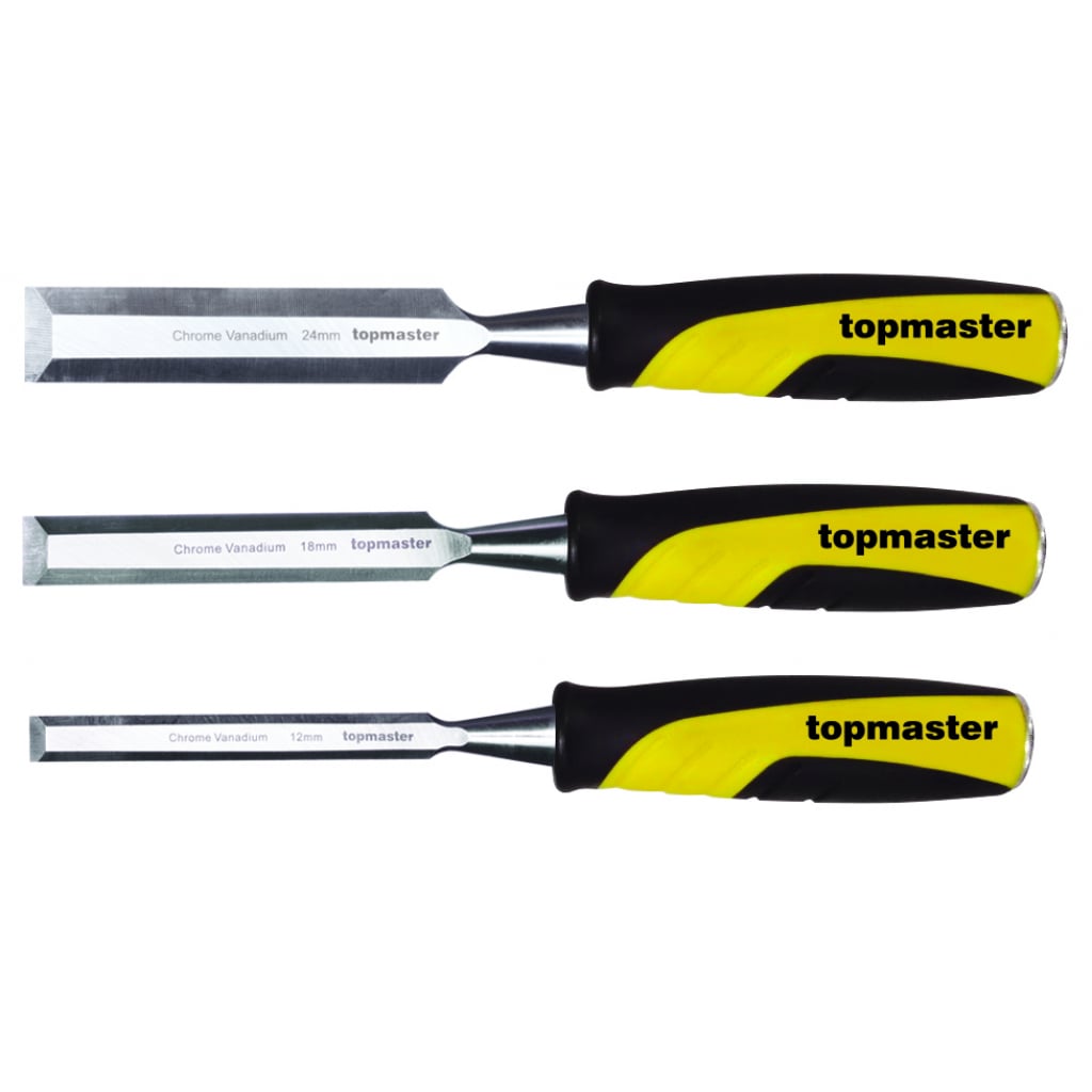 Длето за дърво комплект TMP 65Mn 12mm/18mm/24mm