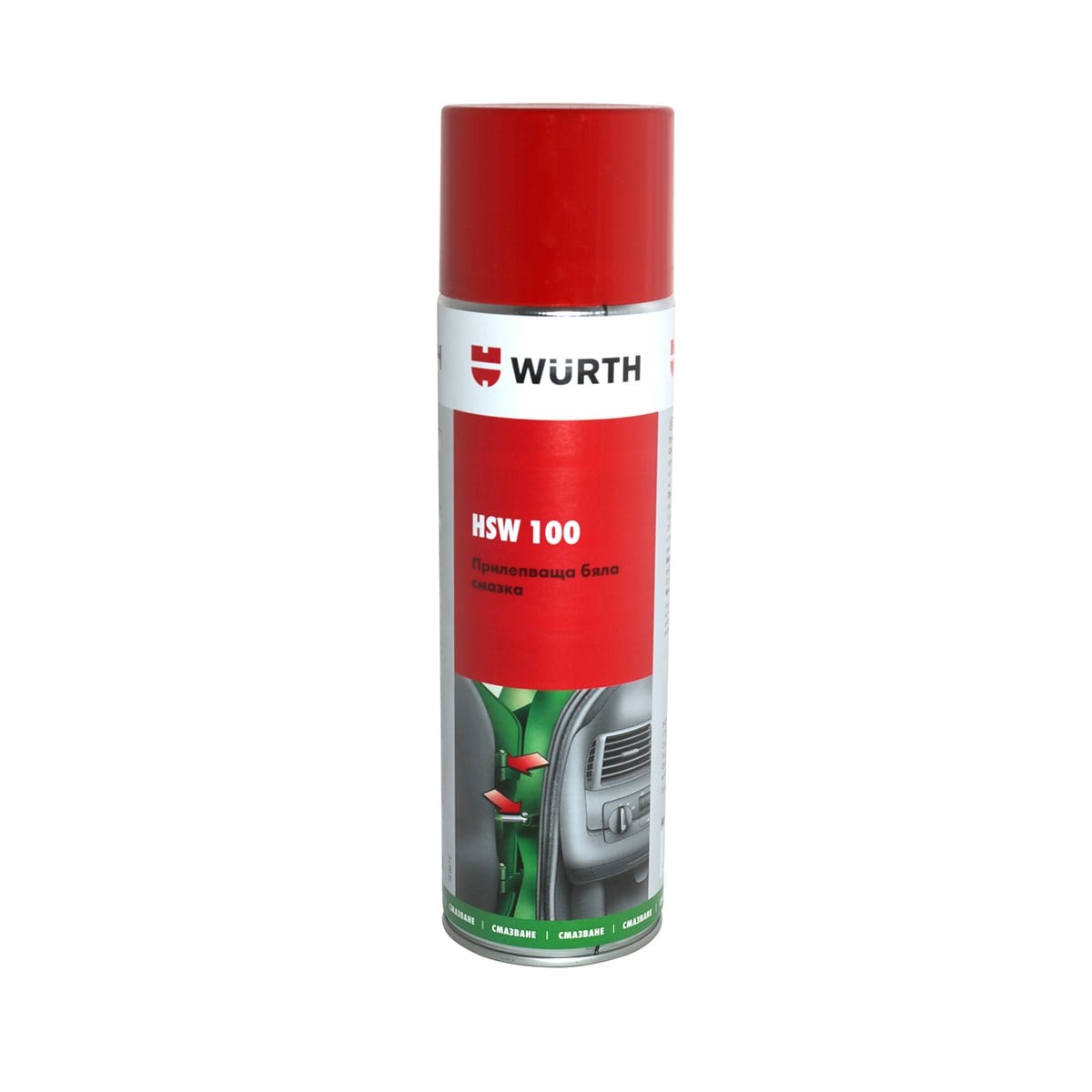 Бяла грес Wurth HSW100 500мл