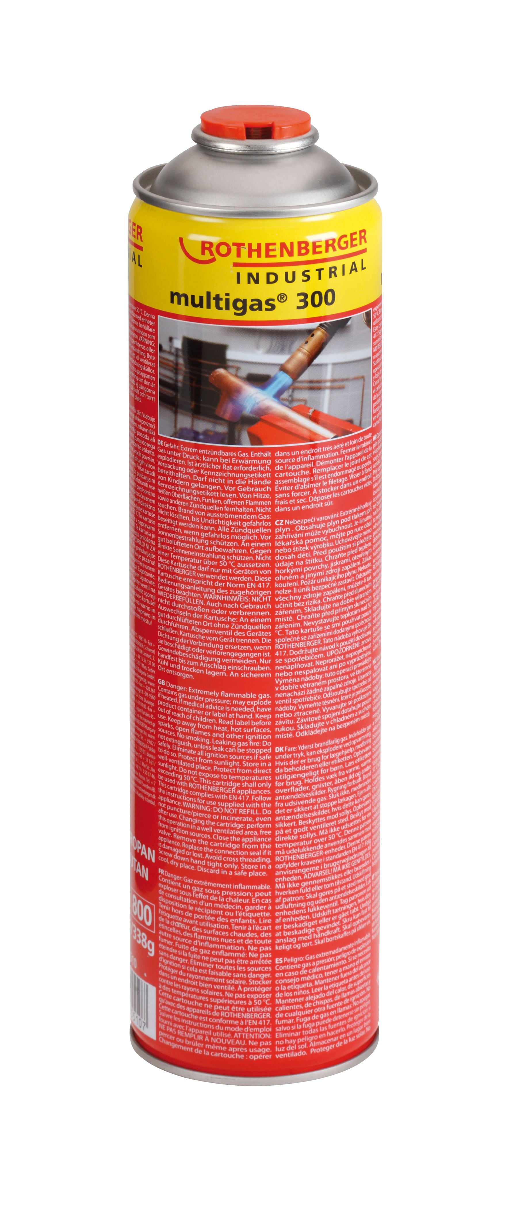 Флакон с газ Мултигаз 300 / 600мл