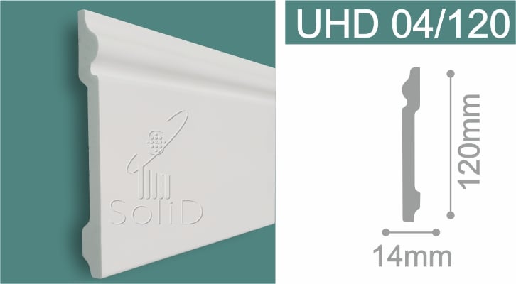 Перваз UHD 04/120 полимер 2.4 метра