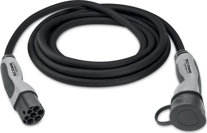 Кабел за зареждане на електромобил Mode 3 / 5м / до 4.6 kW 1P