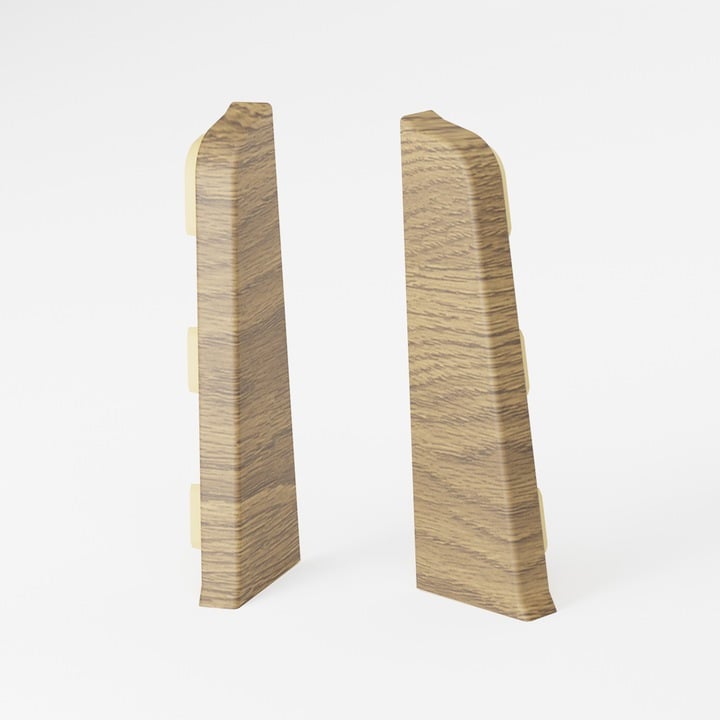 Тапи лява+дясна за перваз Salag SG75/J9 Виаз Макадамия 2 броя