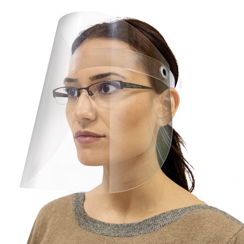 Предпазен щит с ластик SP 25