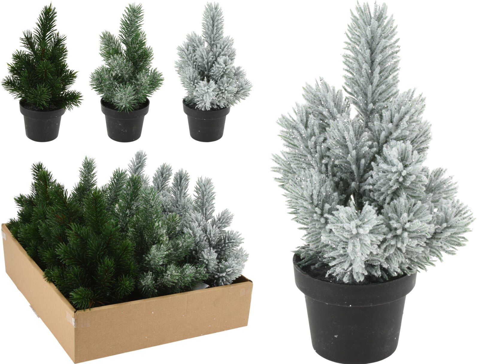 Коледно дръвче в саксия 22см