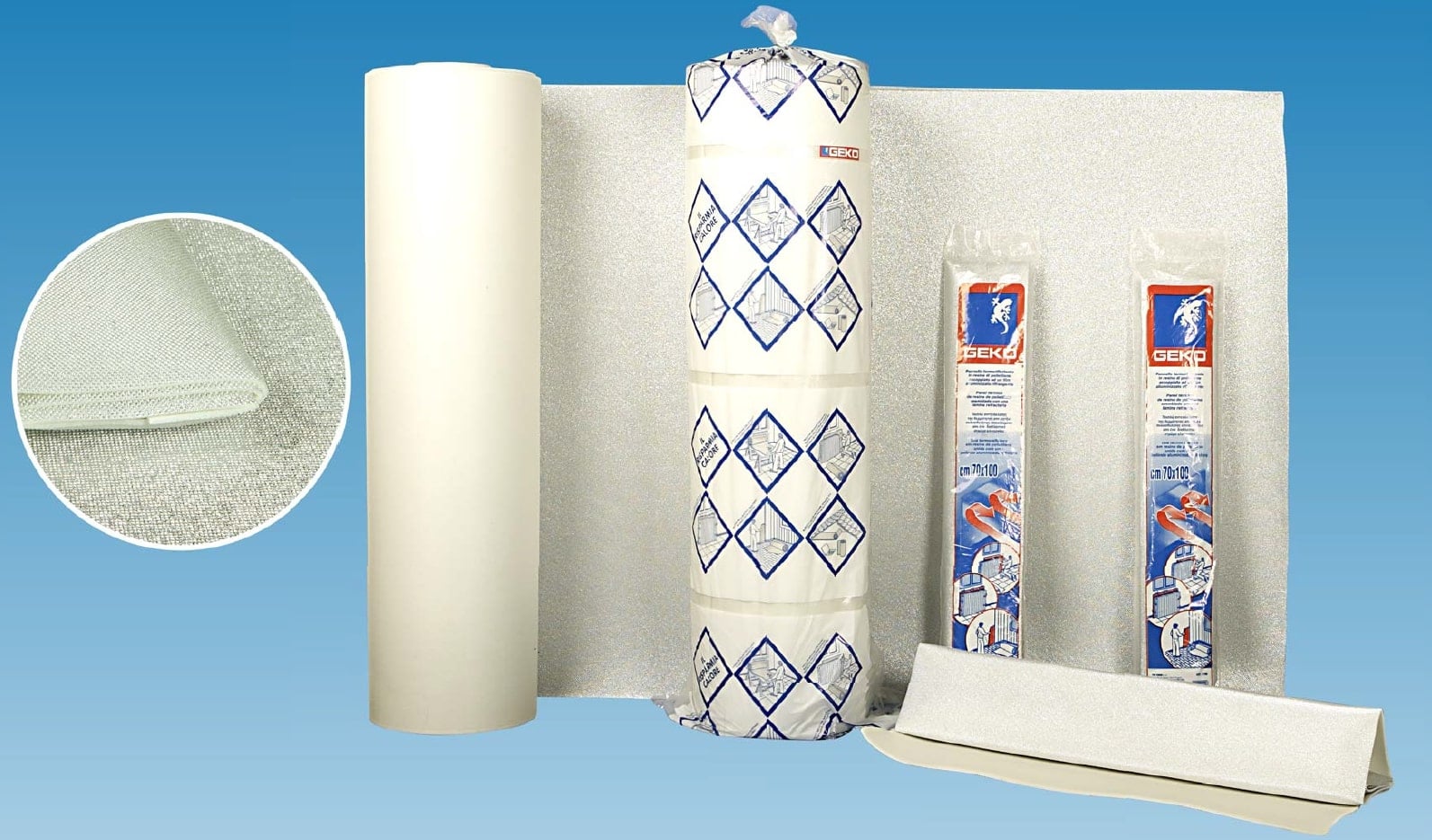 Термоотразителен алуминизиран панел Geko 70х100см х 3мм