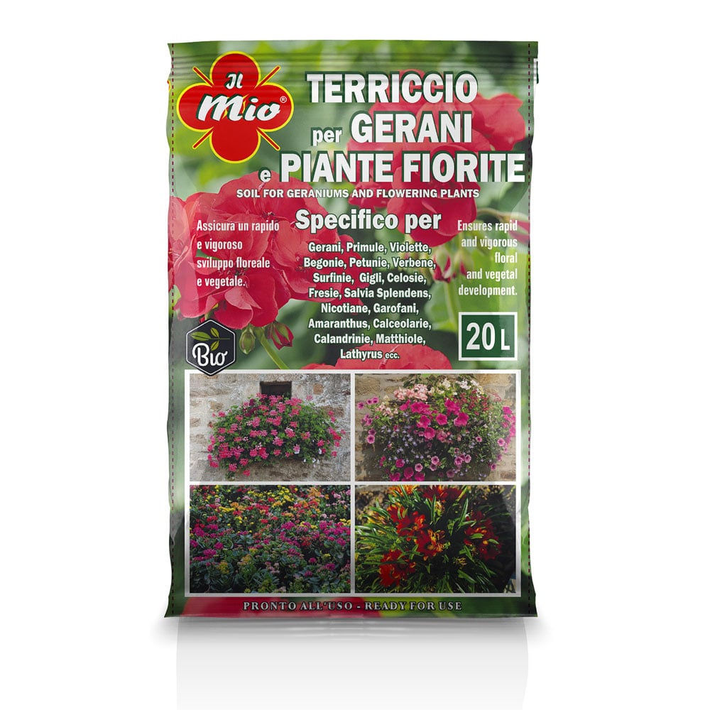 Субстрат за цъфтящи растения Bio 20л