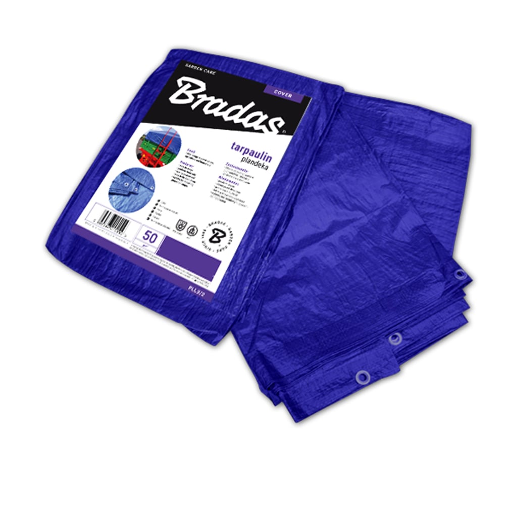 Платнище Bradas Standard 50г/м2 / 5x8м/Синьо