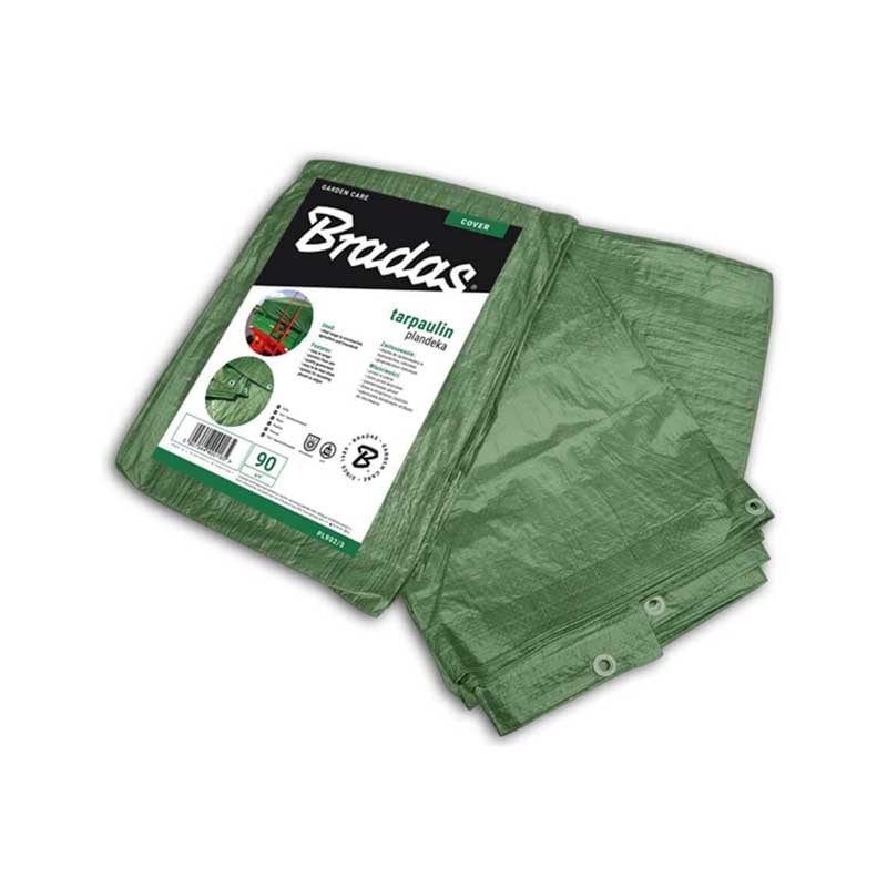 Подсилено платнище Bradas 90г/м2 /5x8м/Зелен