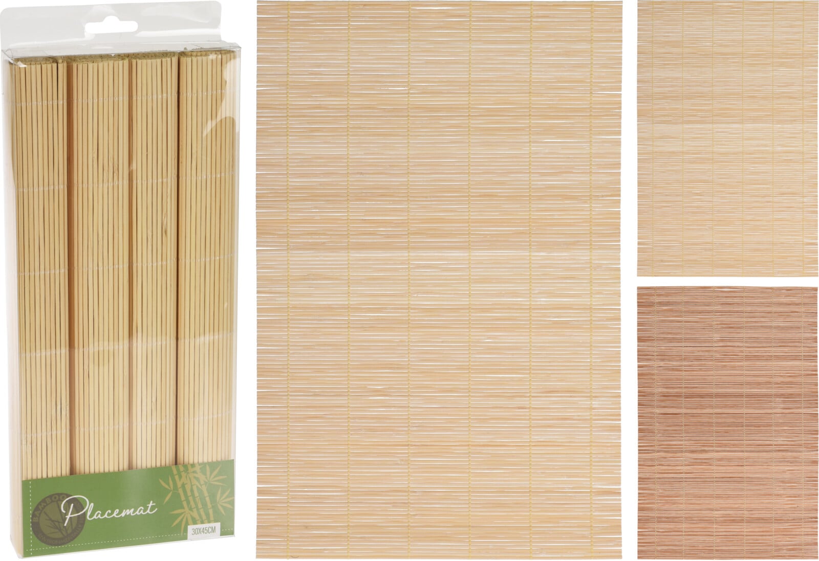 Подложка за хранене Bamboo 4 броя / 30x45см