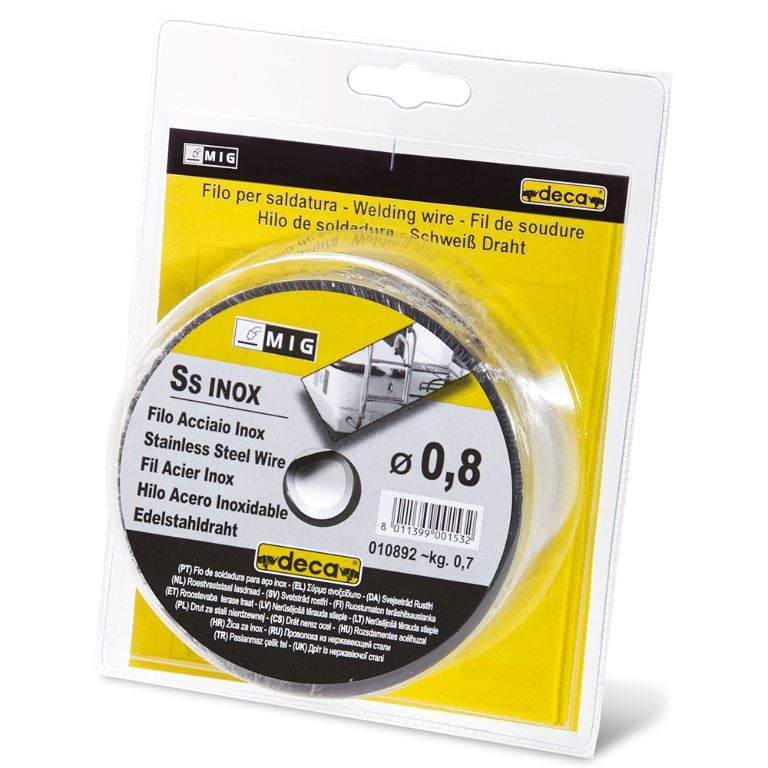 Заваръчна тел за МИГ заваряване на стомана Deca 0.8мм