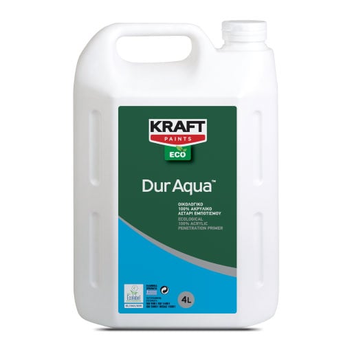 Еко прозрачен грунд Kraft Dur Aqua 4л